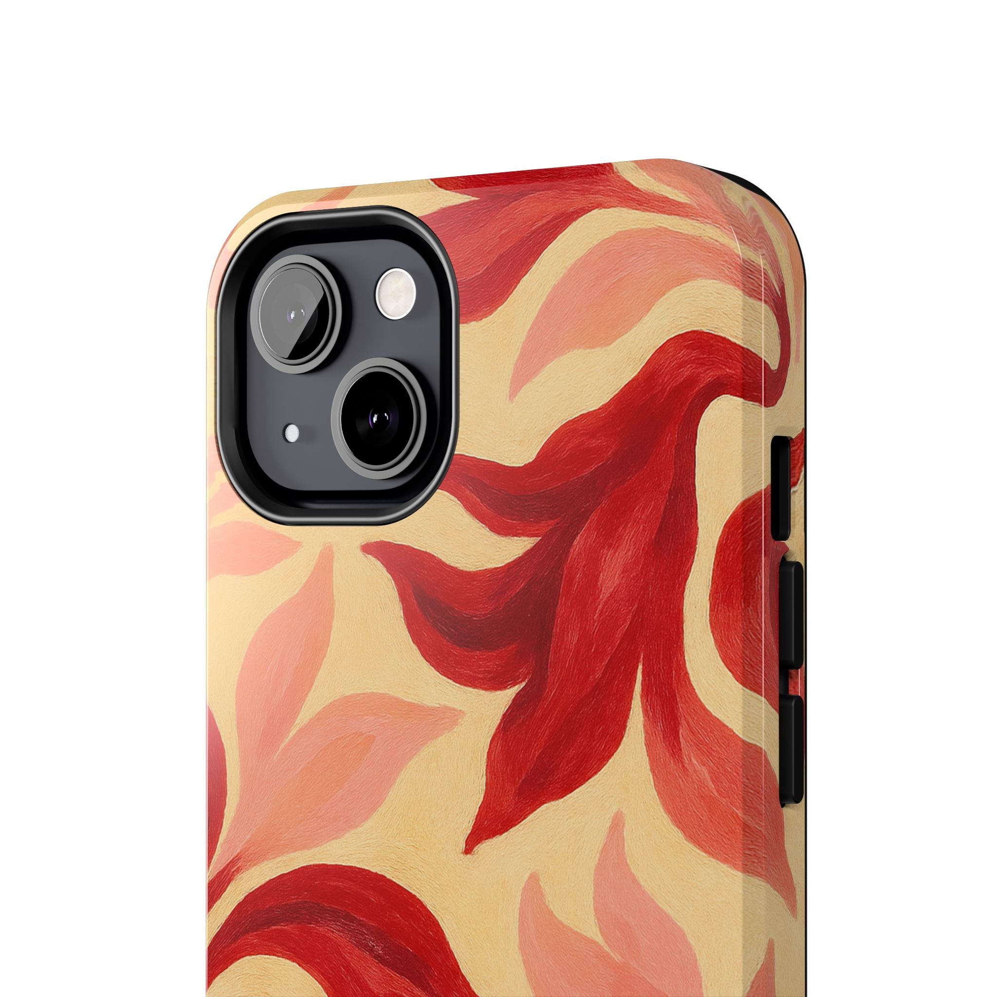 Swirling Crimson Bloom