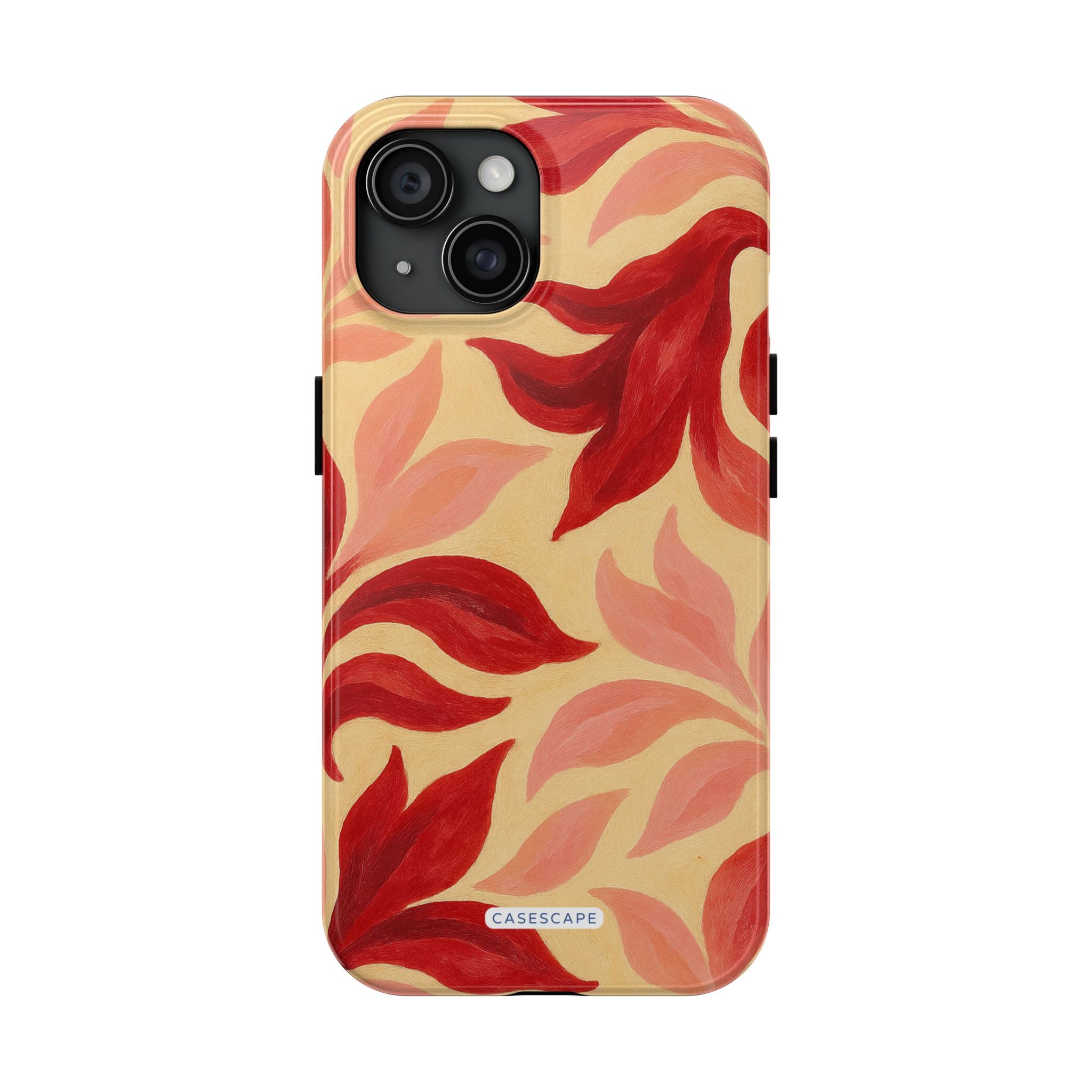 Swirling Crimson Bloom