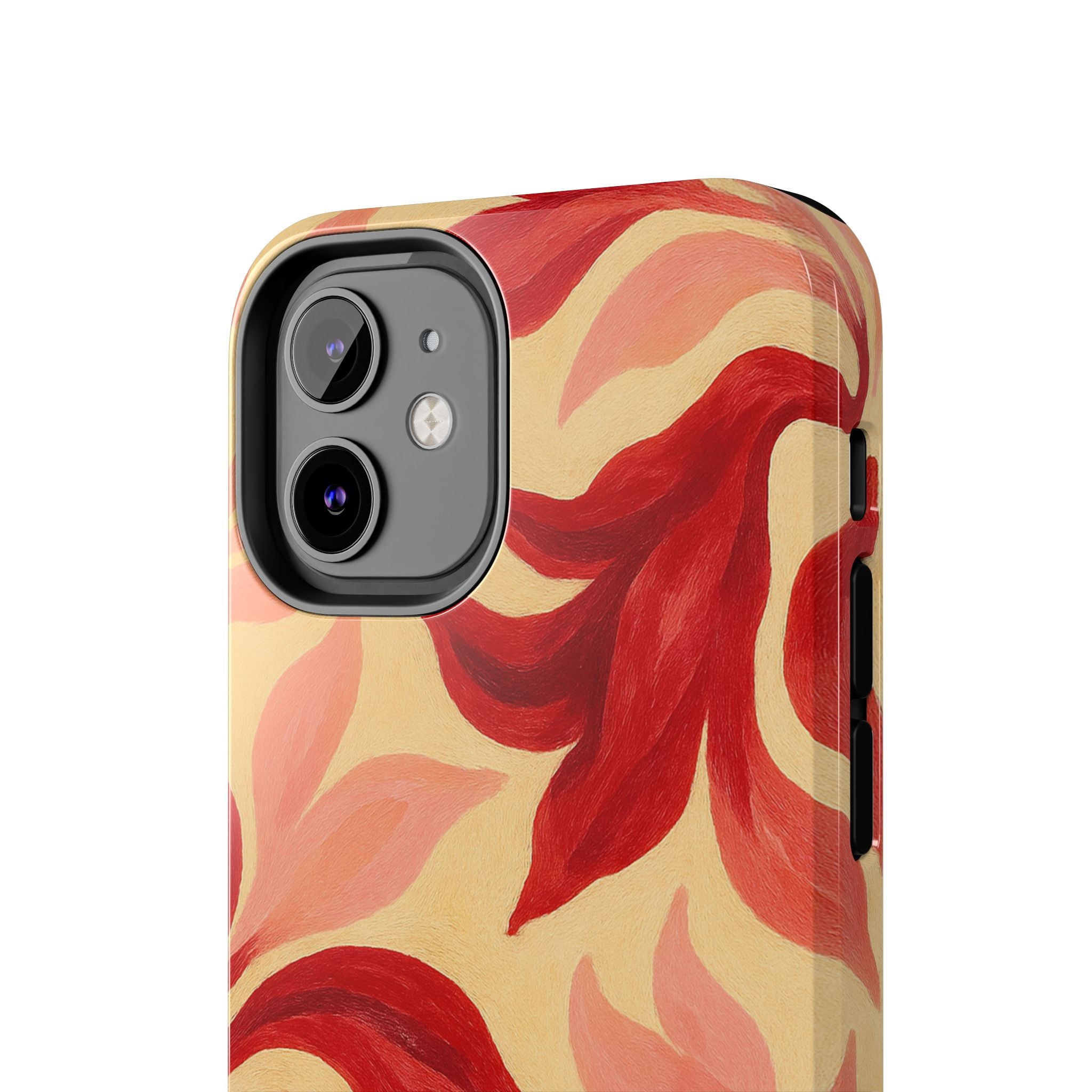 Swirling Crimson Bloom