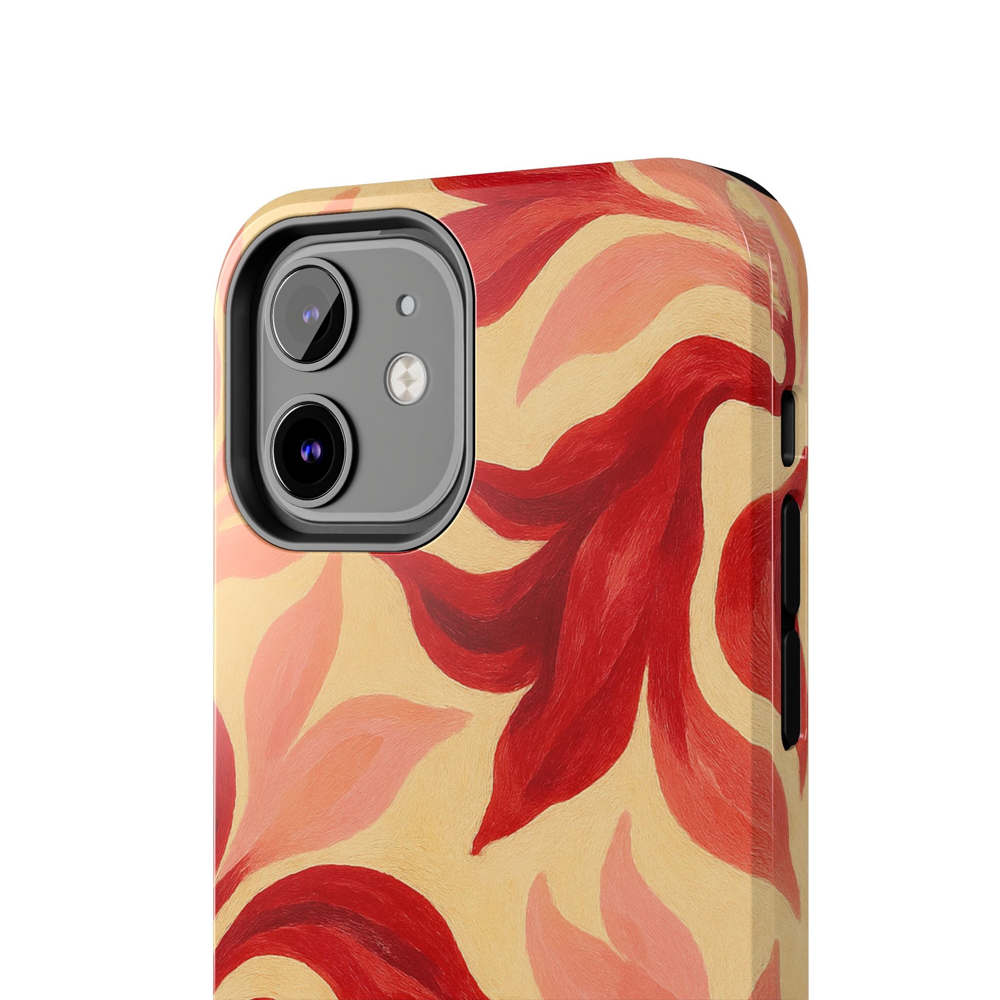 Swirling Crimson Bloom