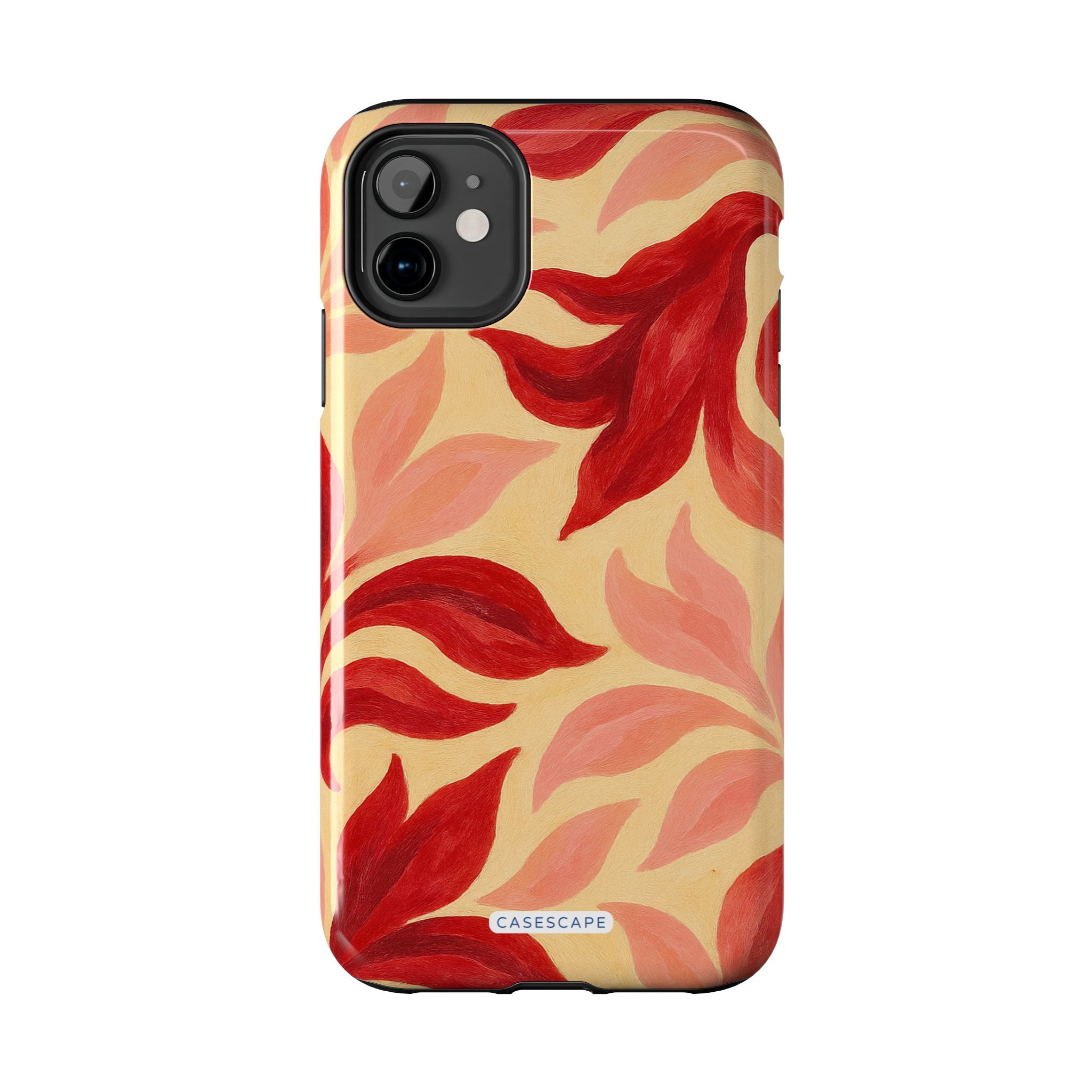 Swirling Crimson Bloom