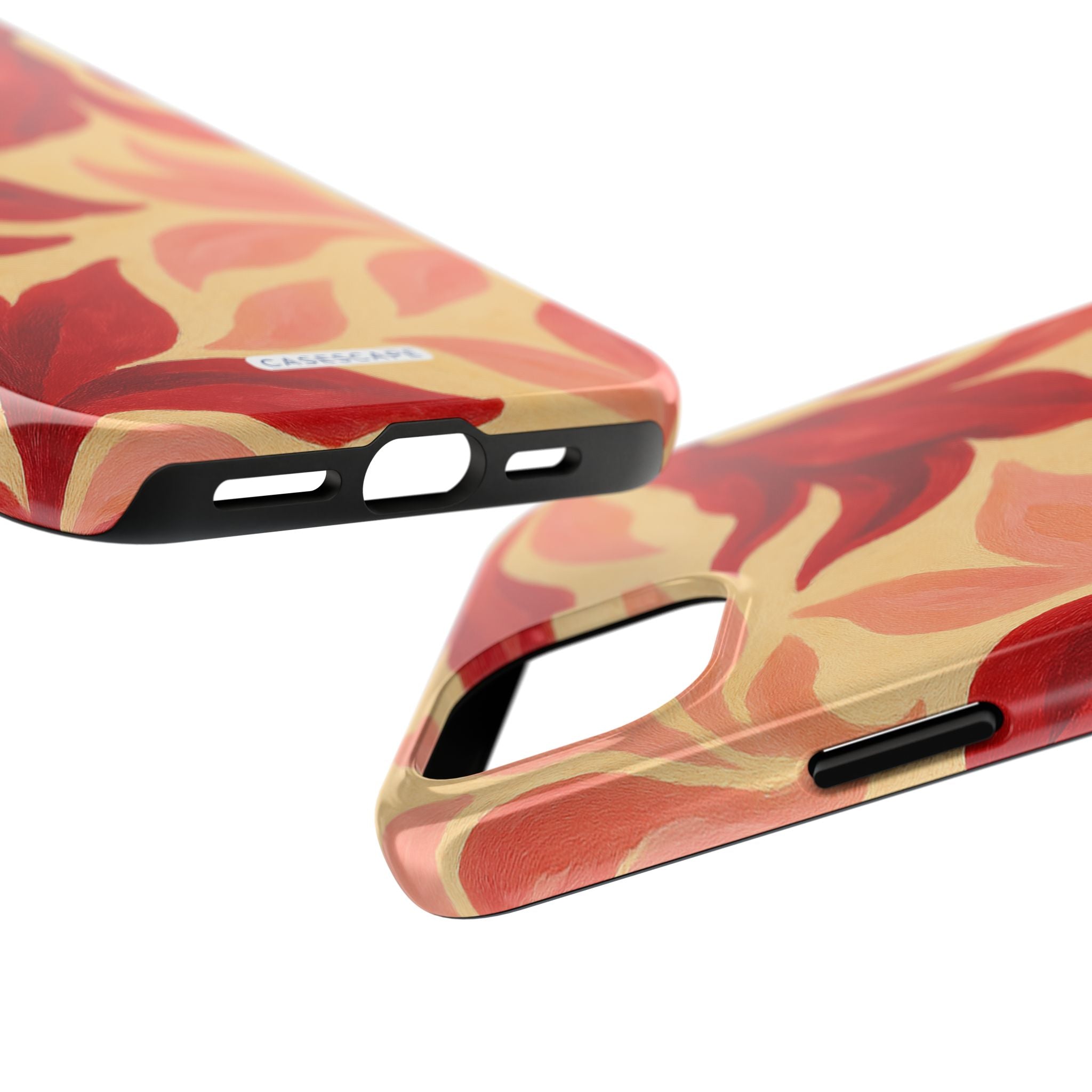 Swirling Crimson Bloom