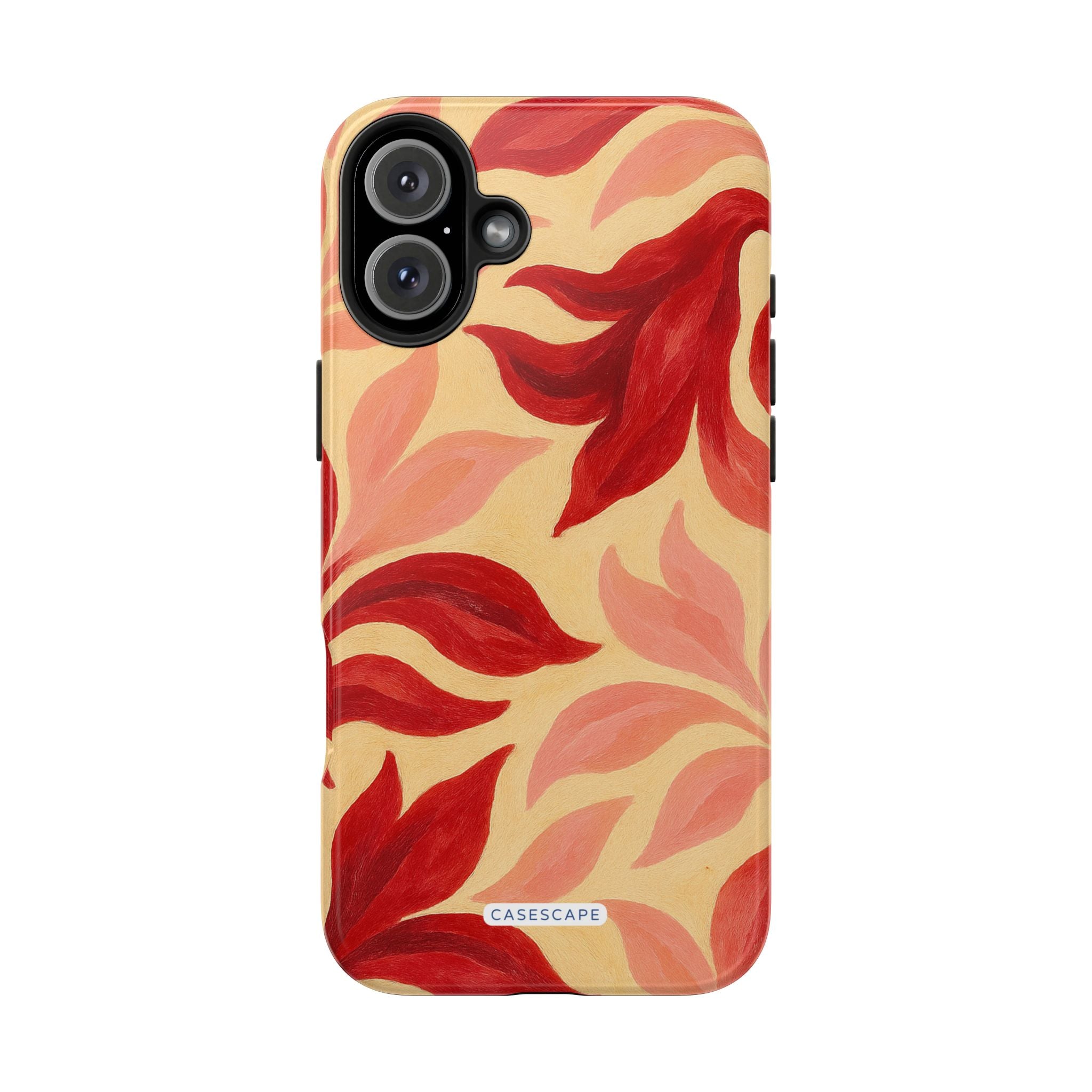 Swirling Crimson Bloom