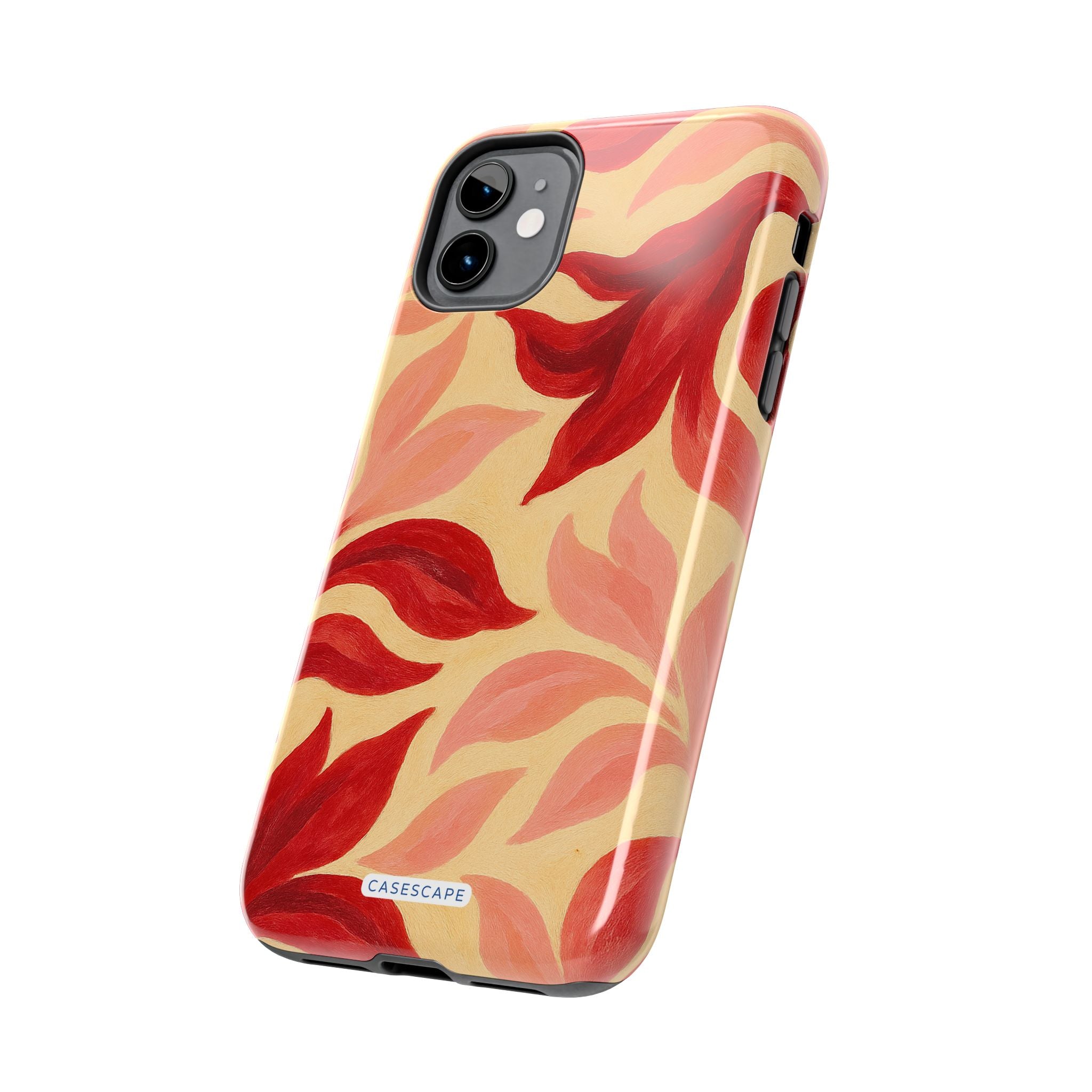 Swirling Crimson Bloom