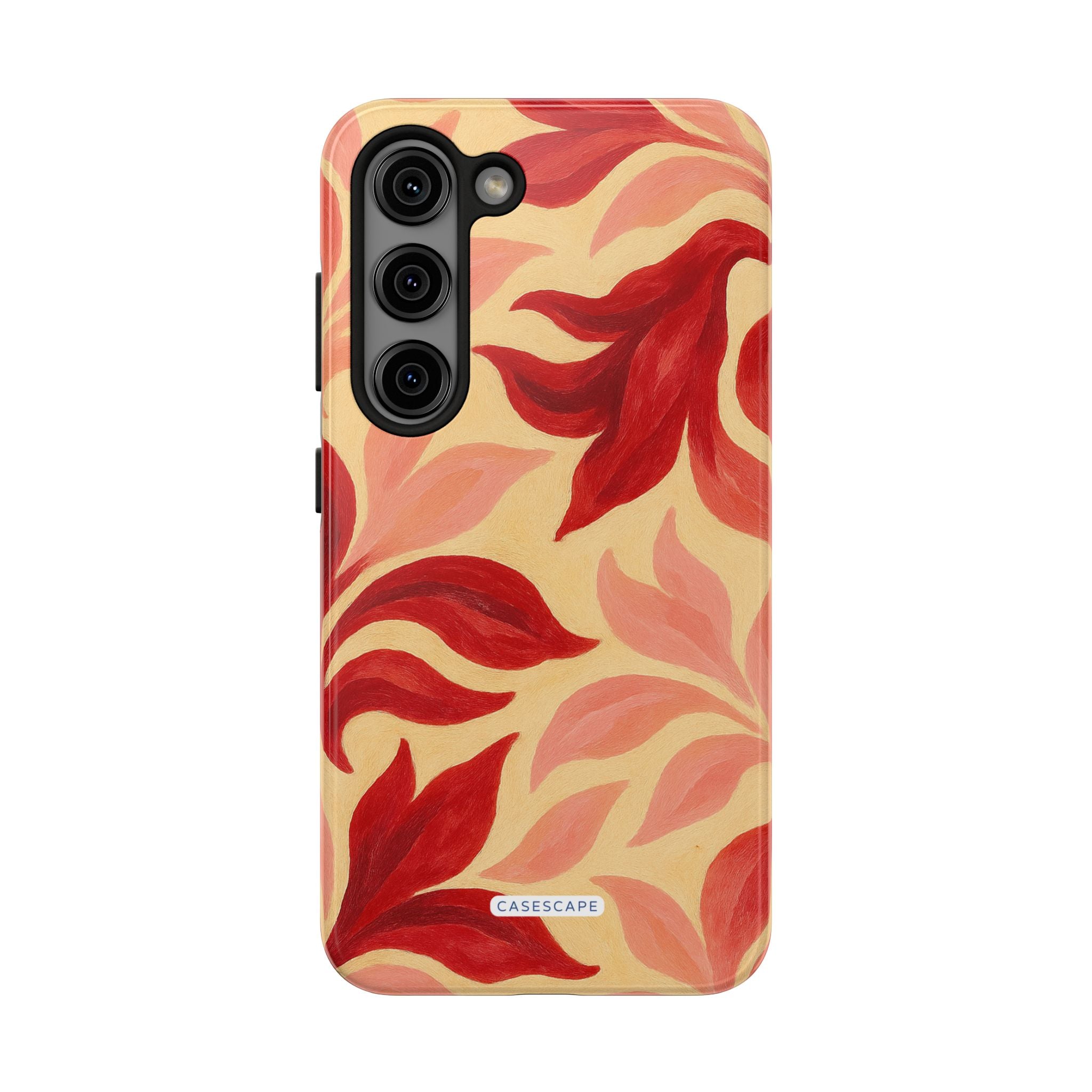 Swirling Crimson Bloom