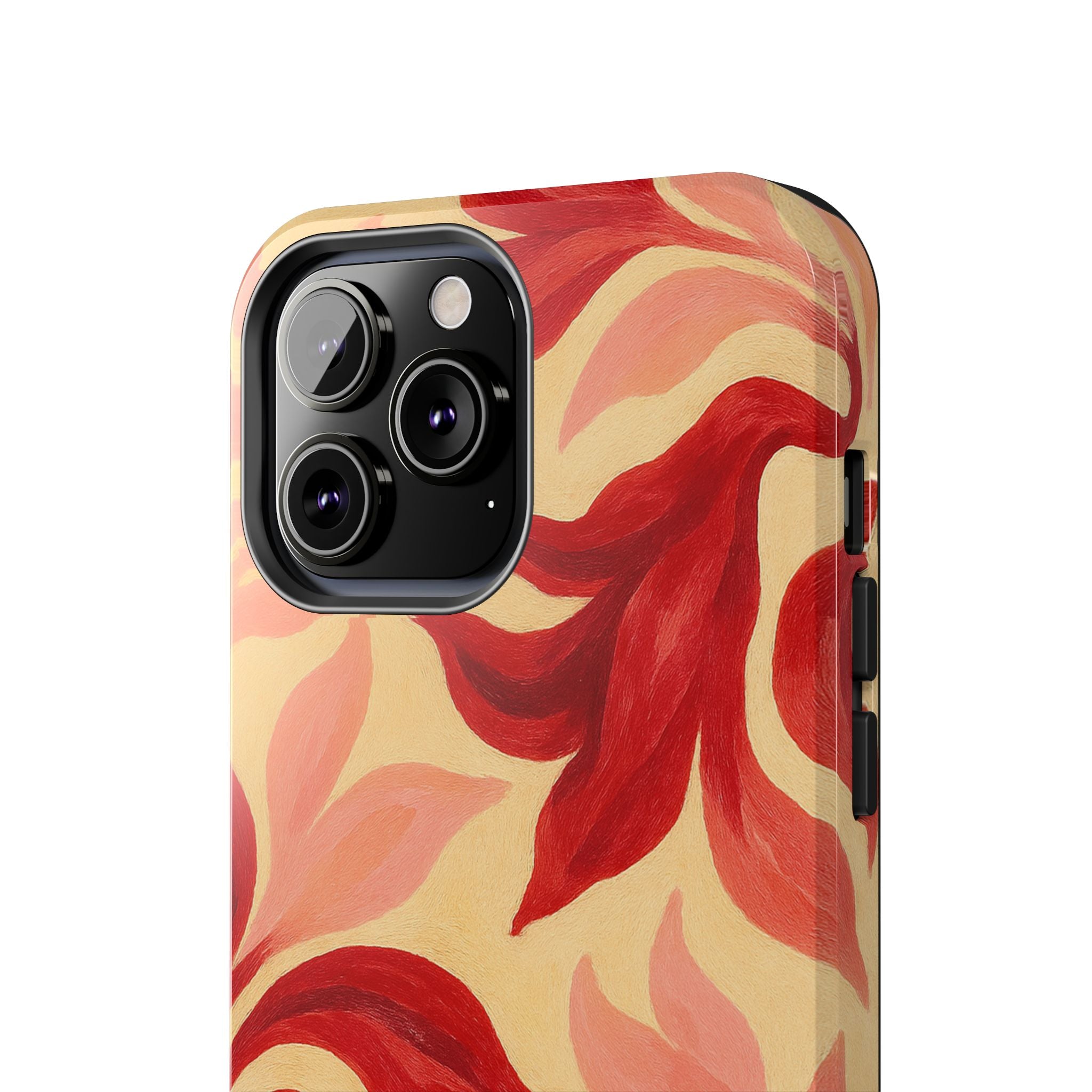 Swirling Crimson Bloom