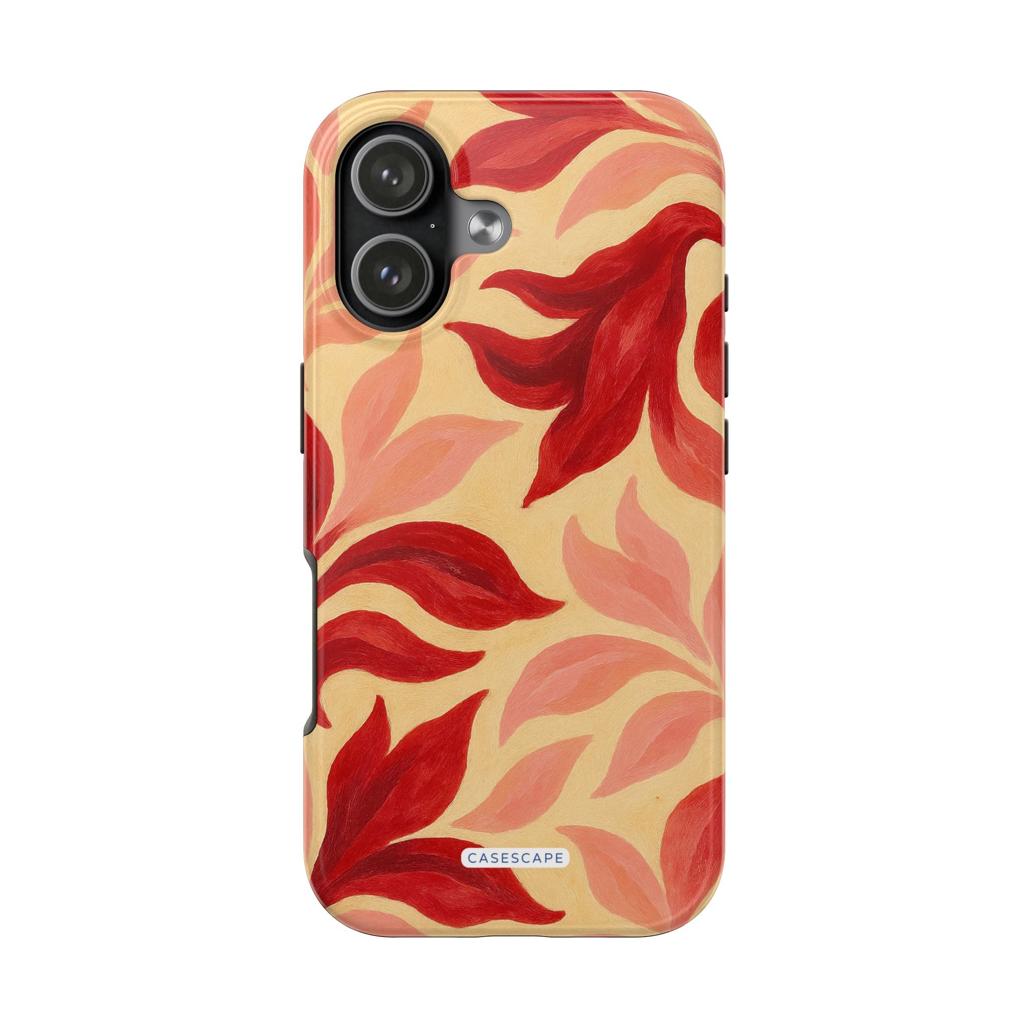 Swirling Crimson Bloom