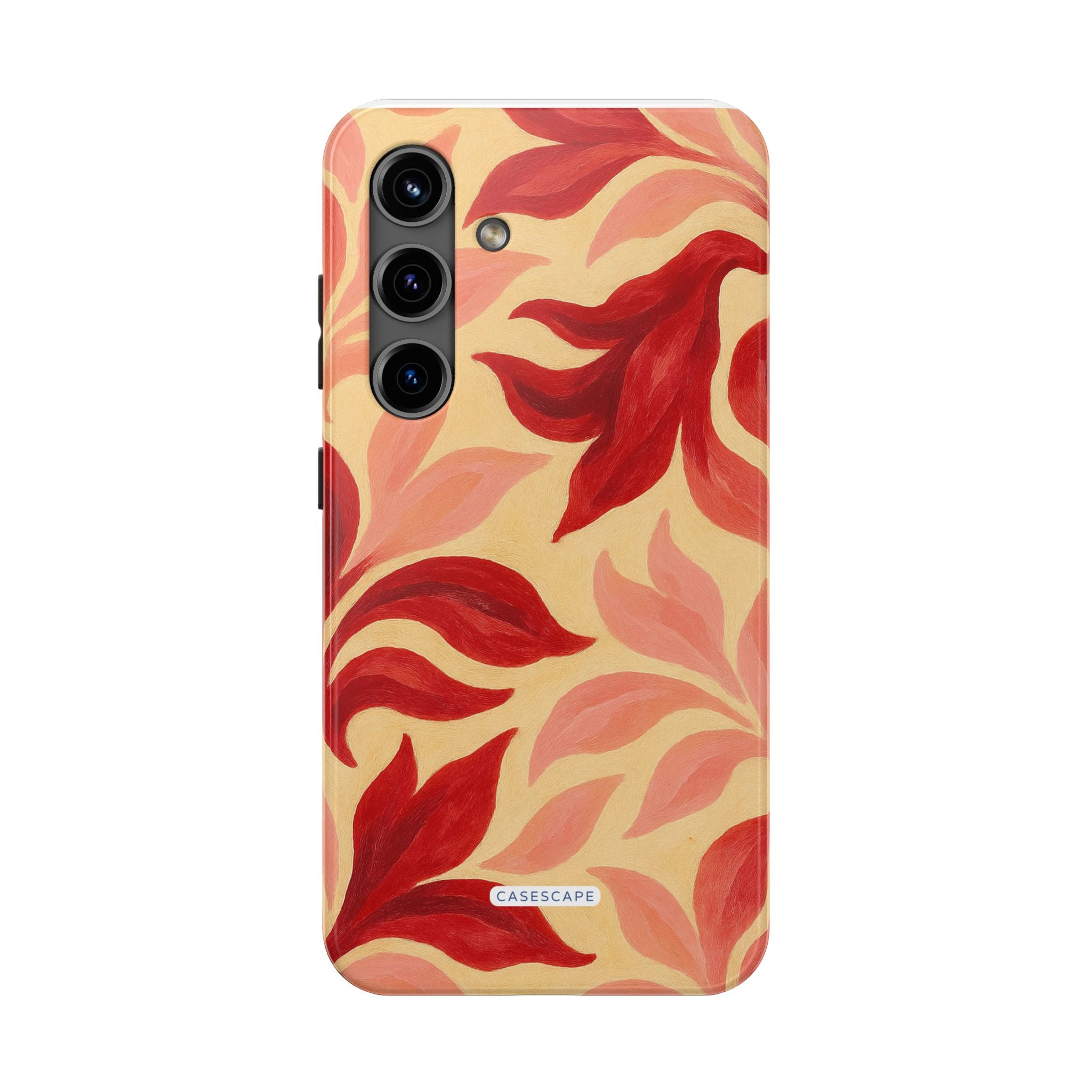 Swirling Crimson Bloom