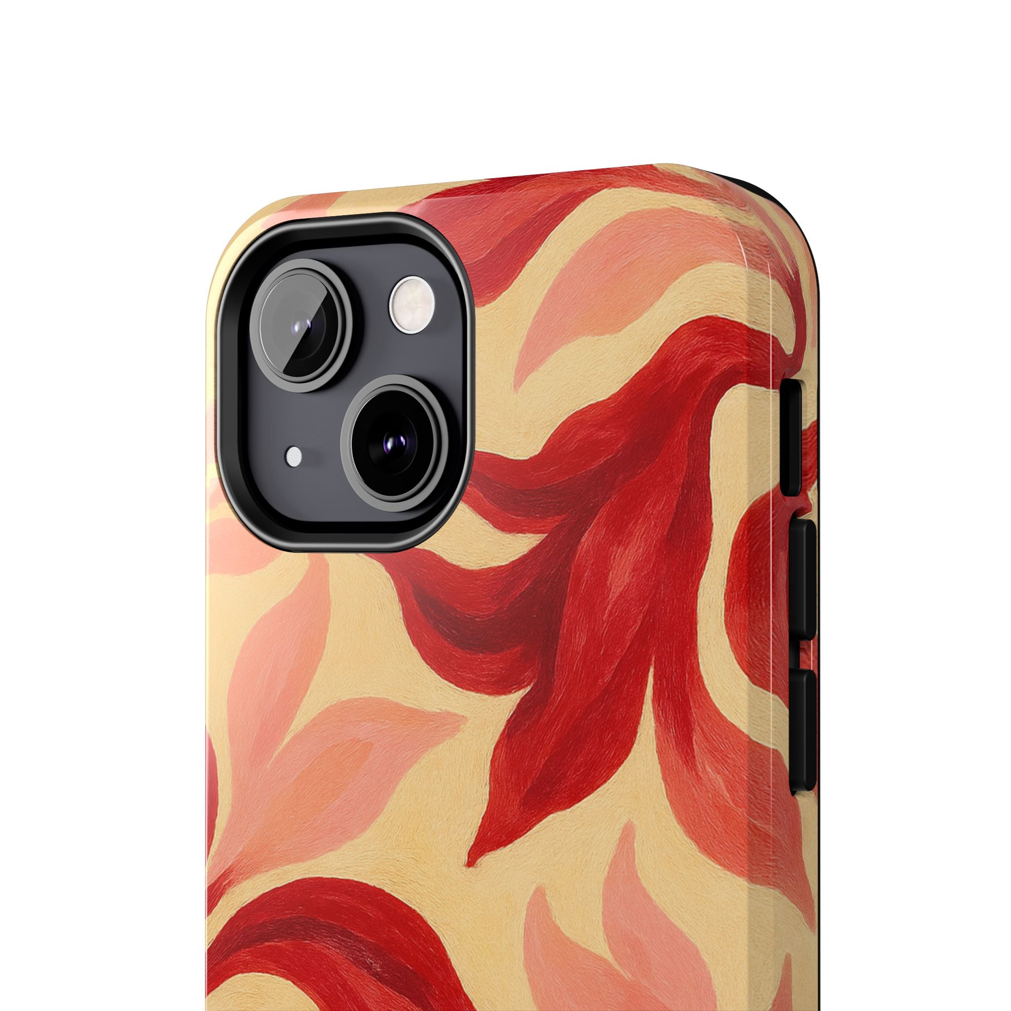 Swirling Crimson Bloom