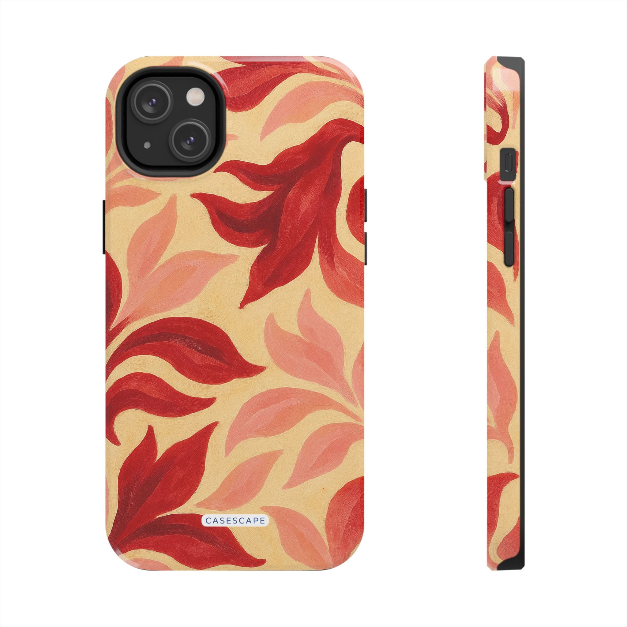 Swirling Crimson Bloom