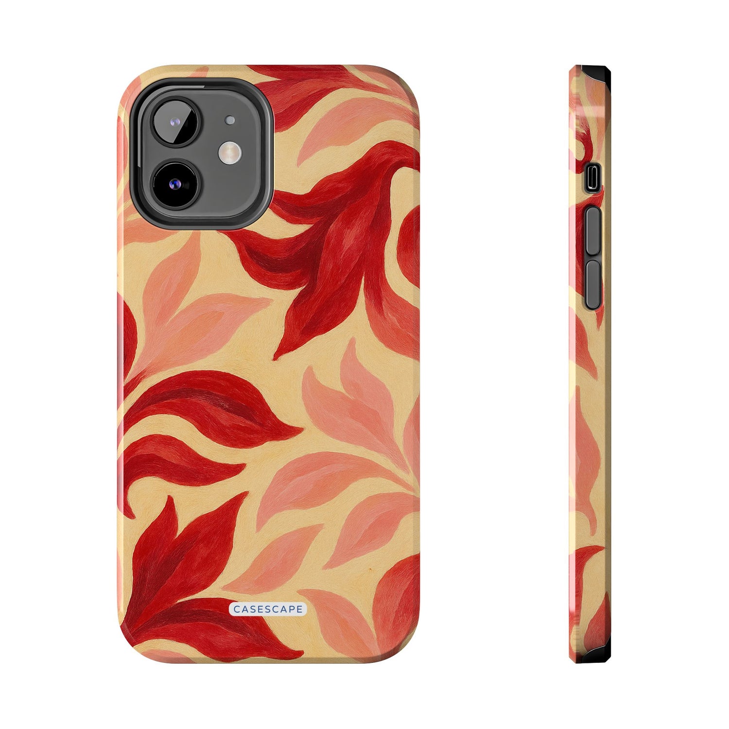 Swirling Crimson Bloom