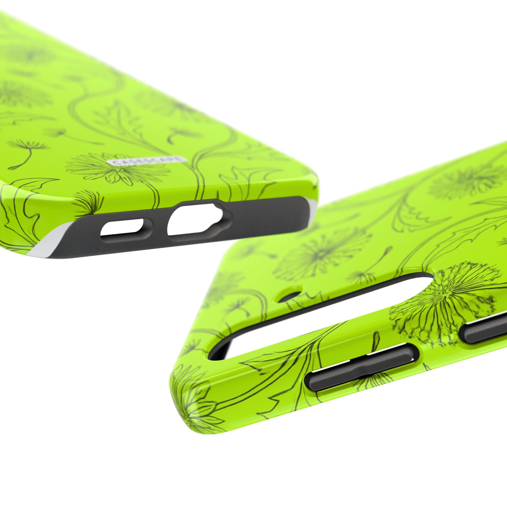 Neon Dandelion Swirl