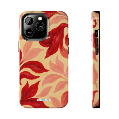 Swirling Crimson Bloom