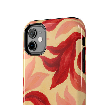 Swirling Crimson Bloom