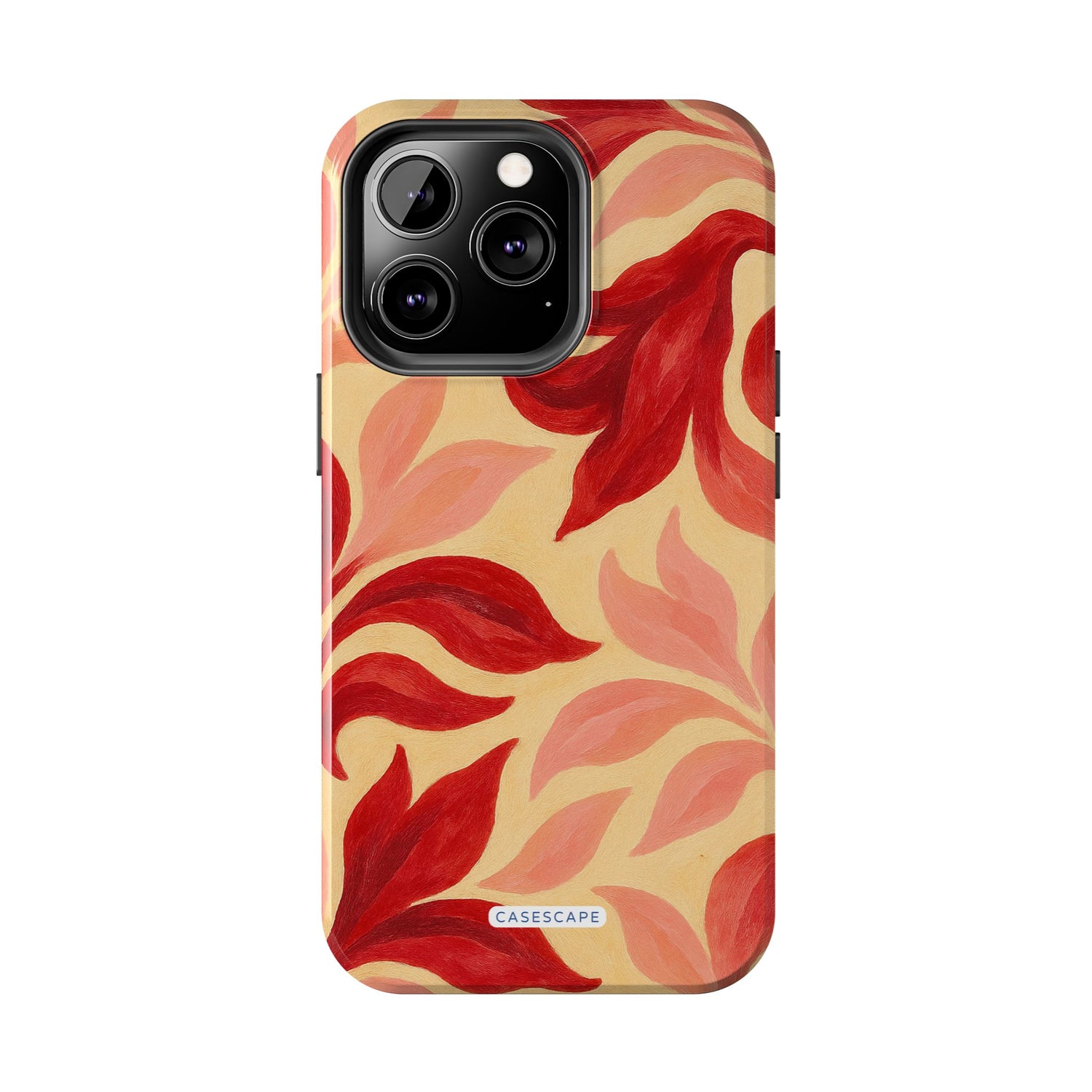 Swirling Crimson Bloom