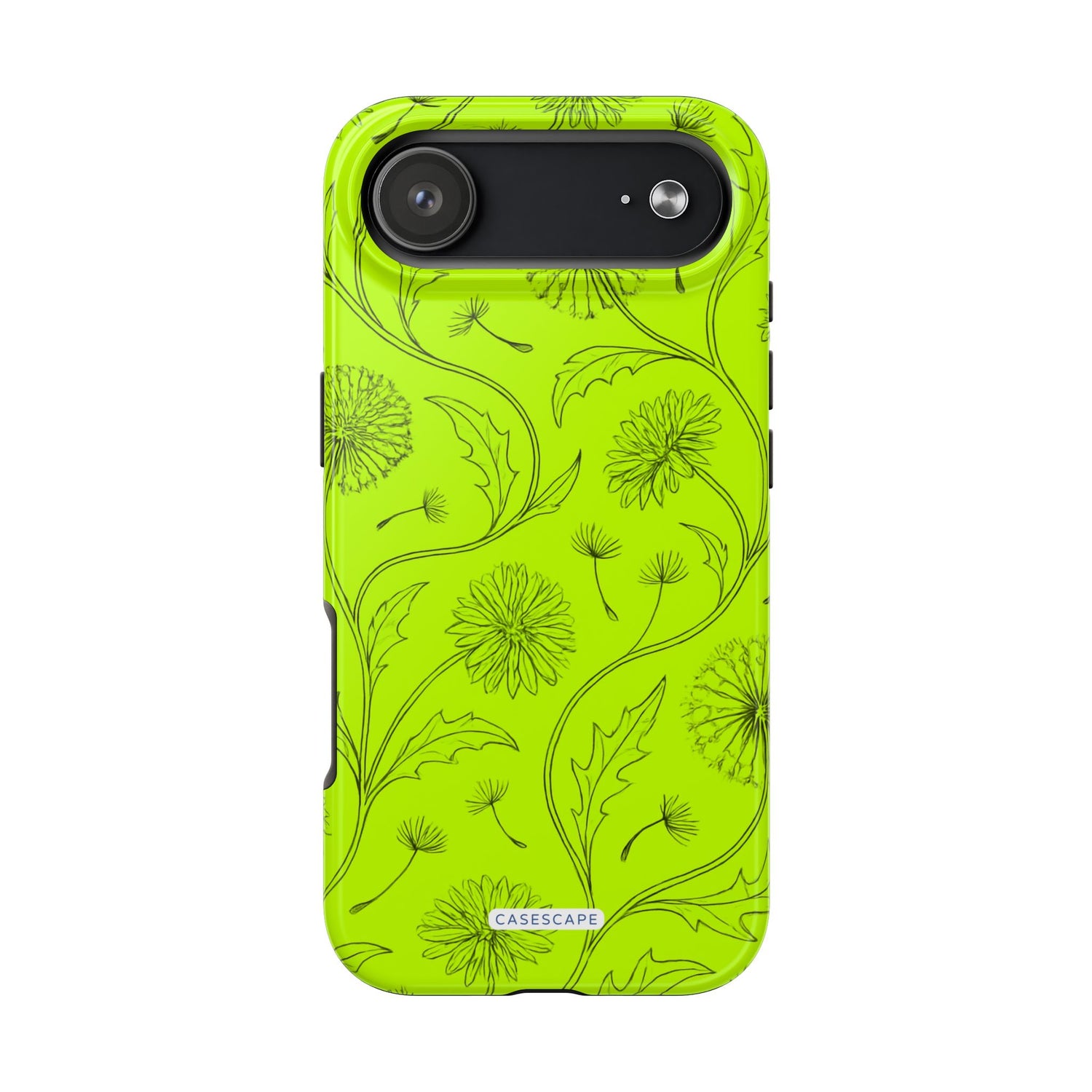 Neon Dandelion Swirl