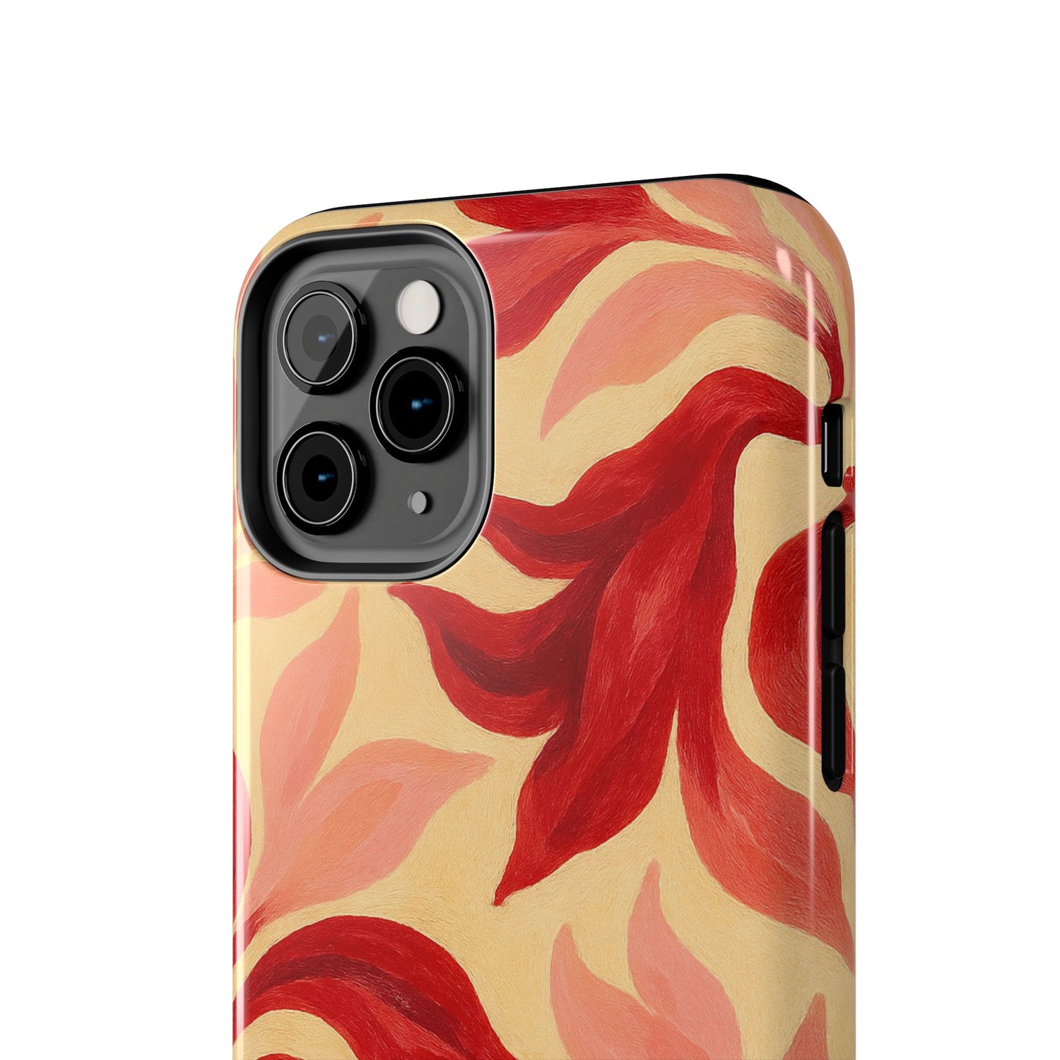 Swirling Crimson Bloom