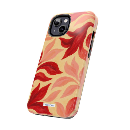 Swirling Crimson Bloom