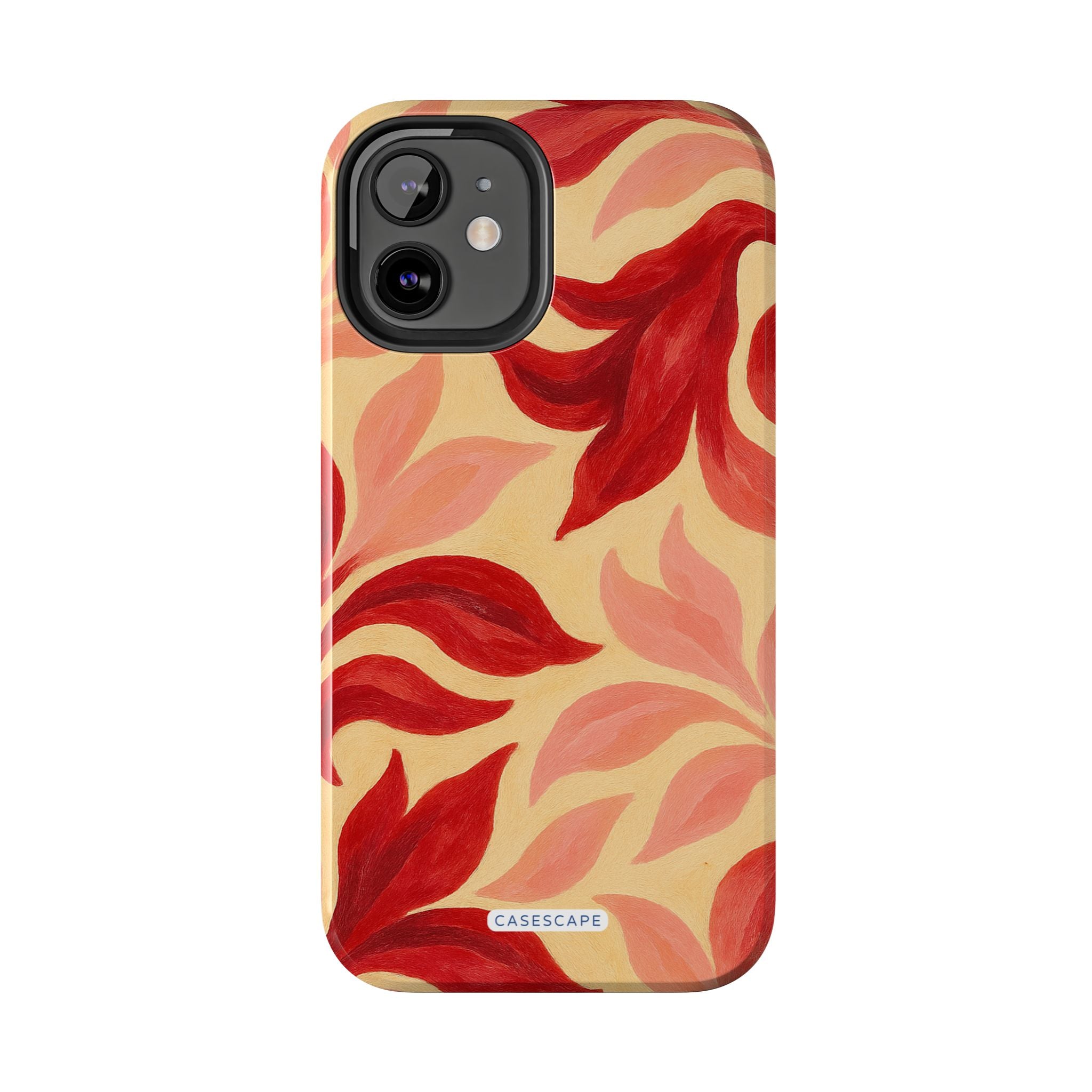 Swirling Crimson Bloom