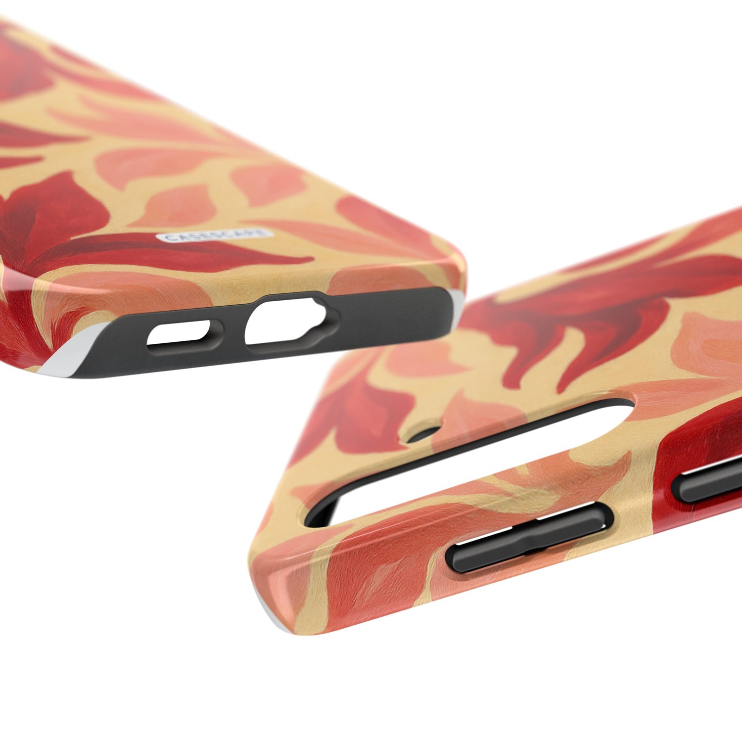 Swirling Crimson Bloom