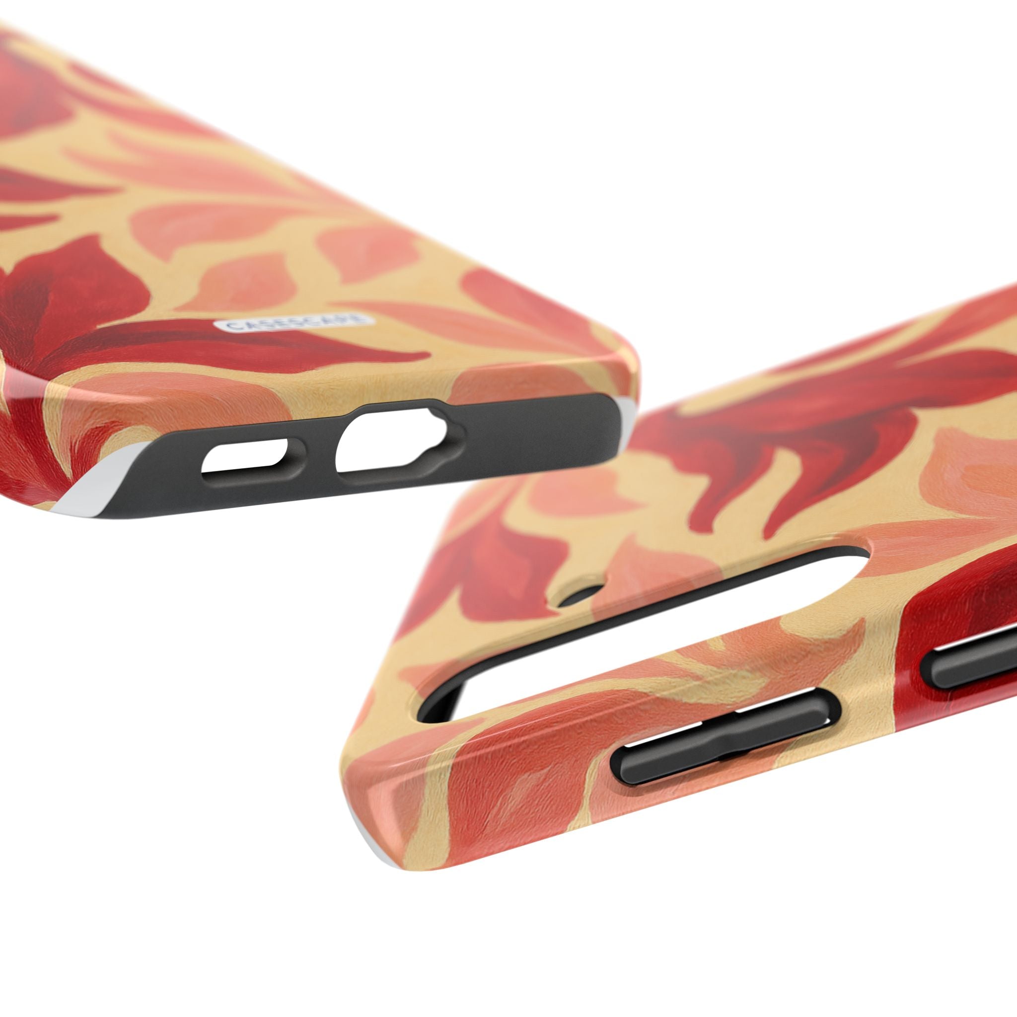 Swirling Crimson Bloom