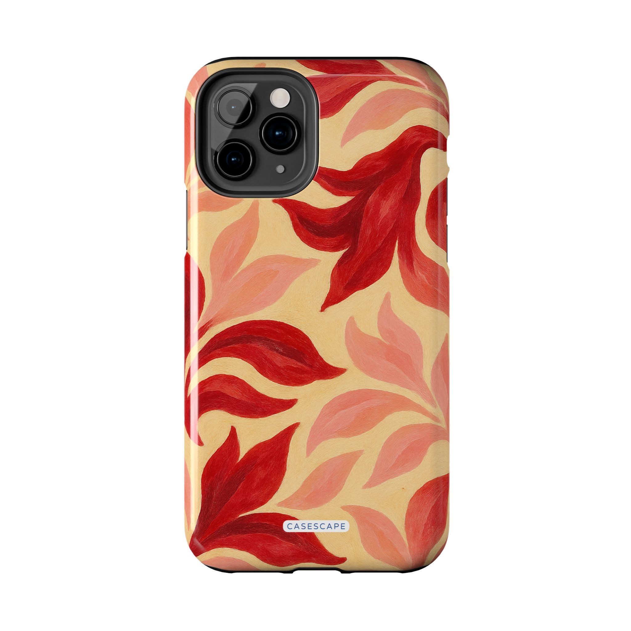 Swirling Crimson Bloom