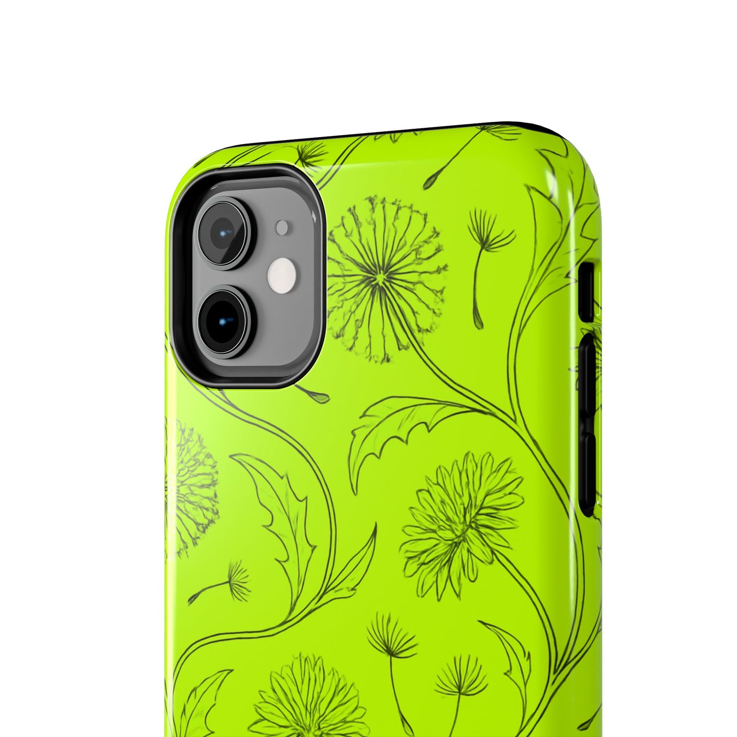 Neon Dandelion Swirl