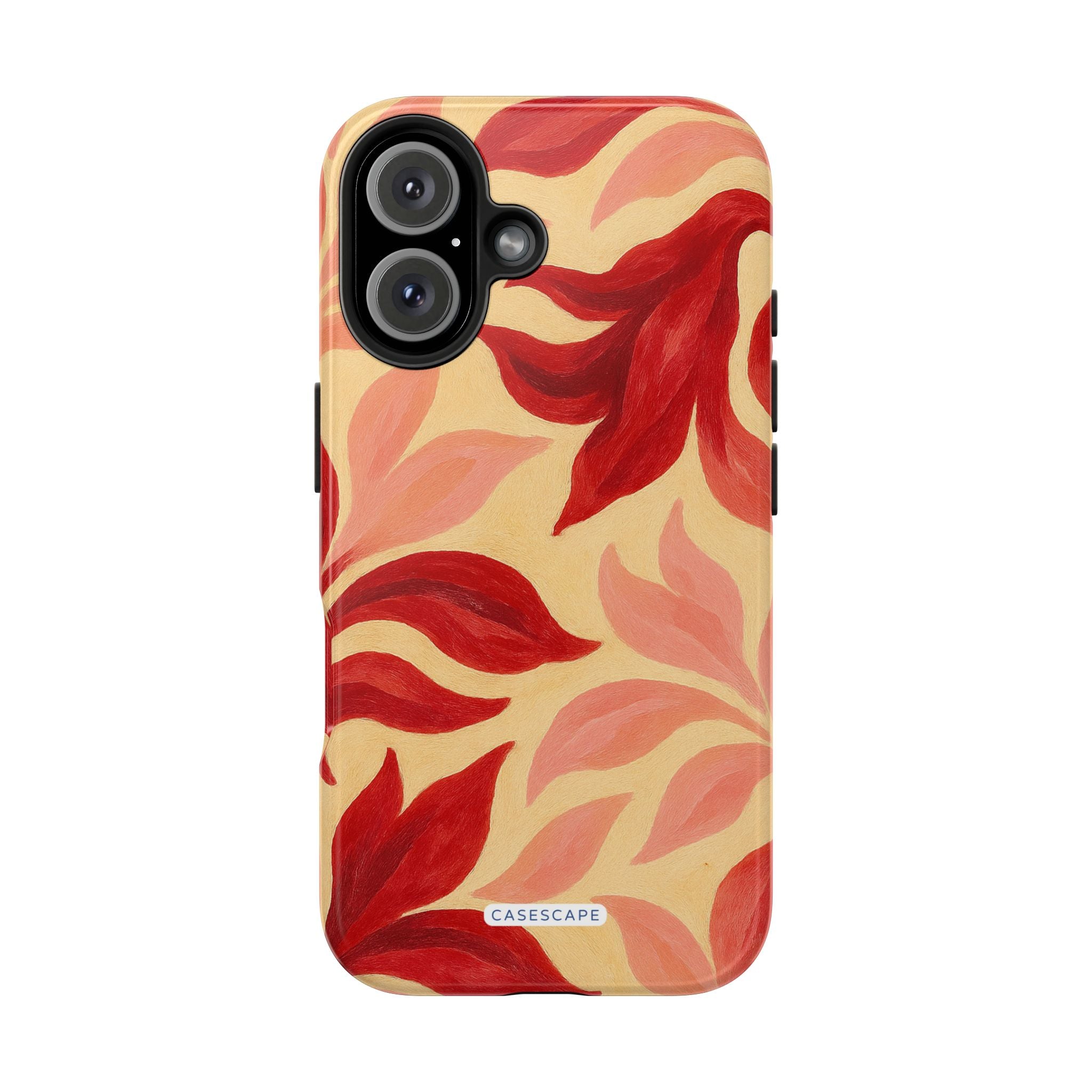 Swirling Crimson Bloom