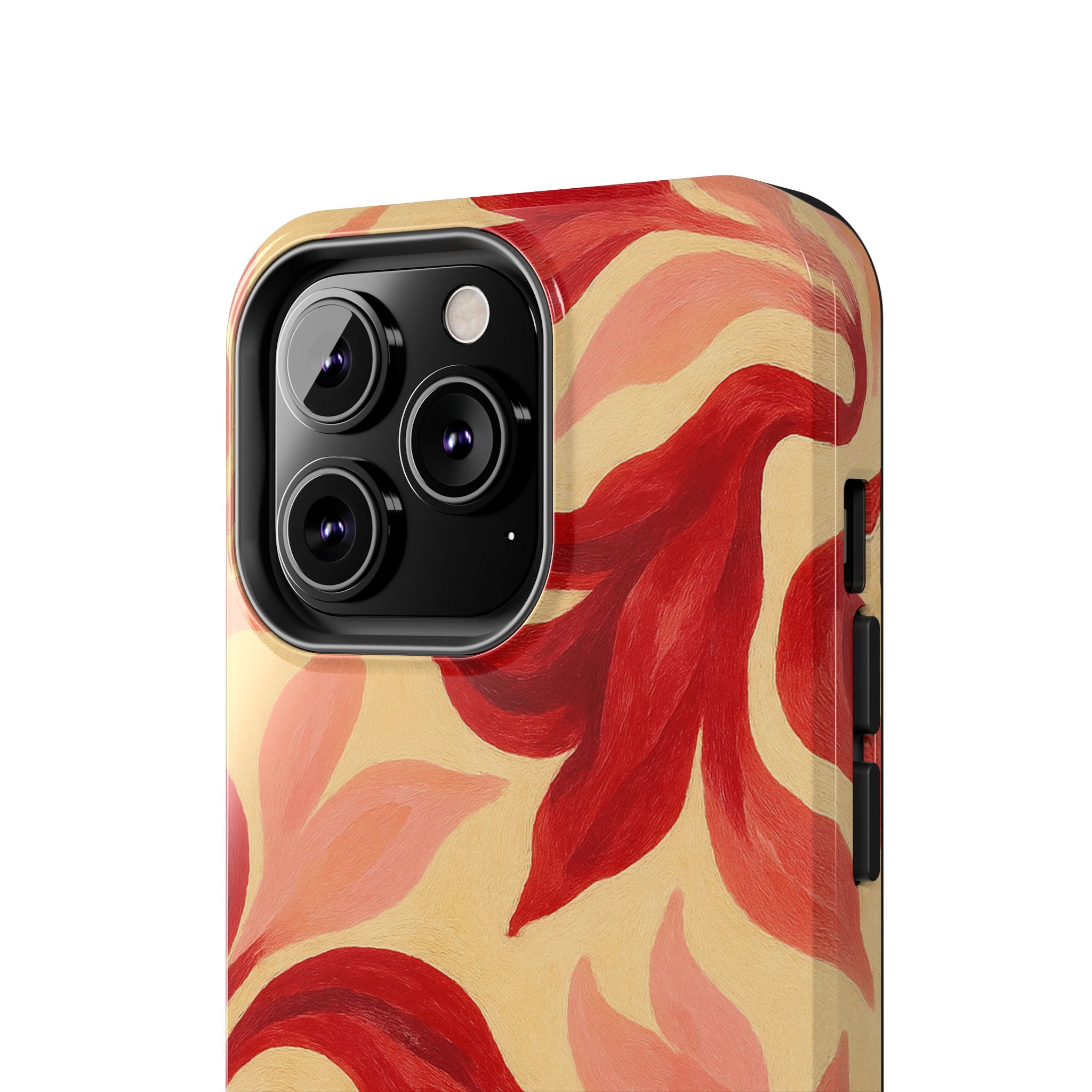 Swirling Crimson Bloom