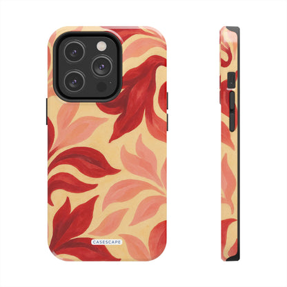 Swirling Crimson Bloom