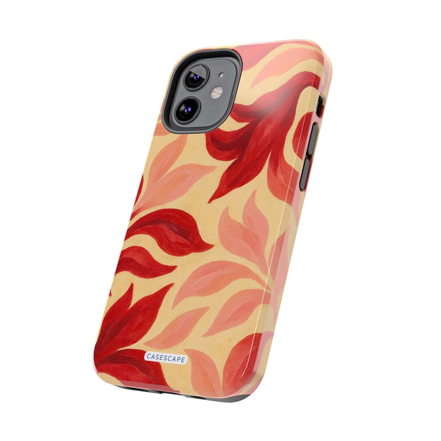 Swirling Crimson Bloom