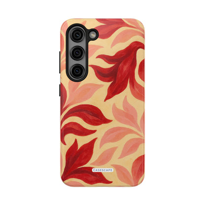 Swirling Crimson Bloom