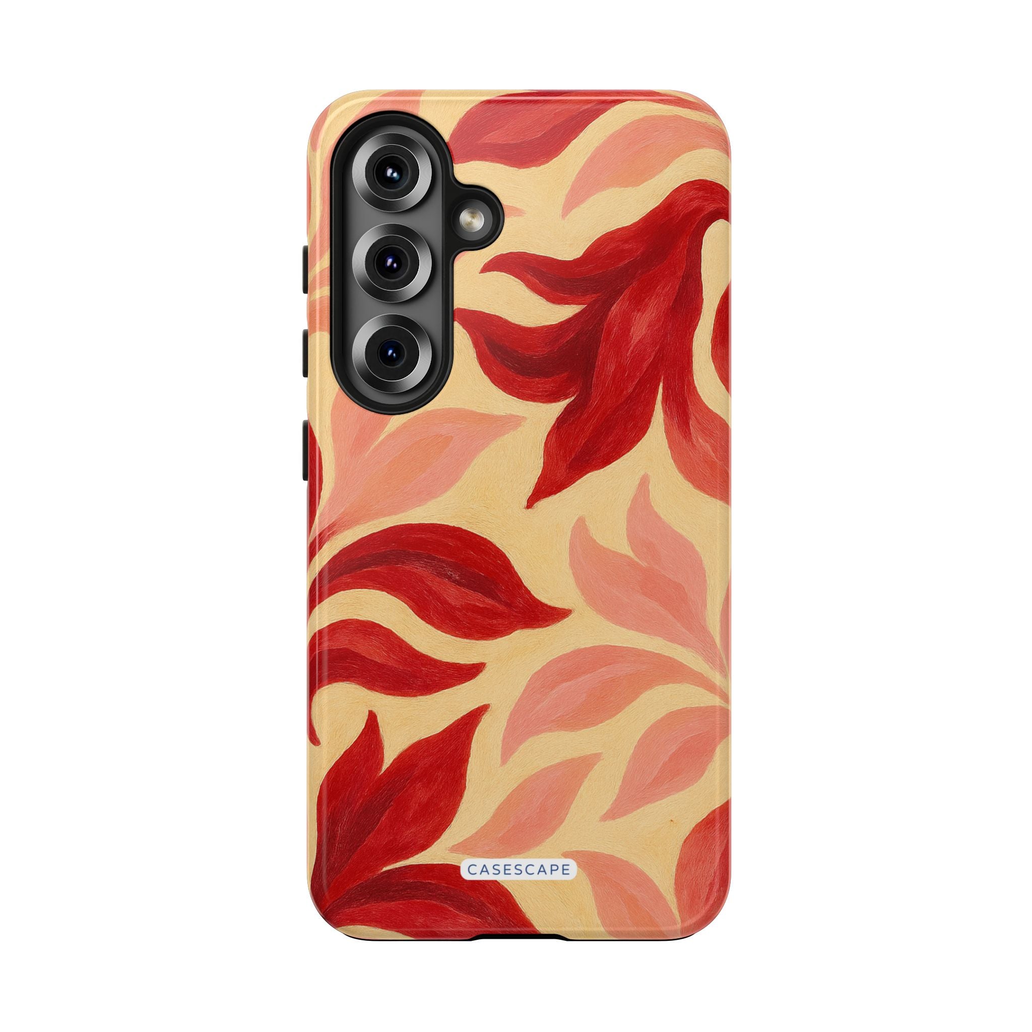 Swirling Crimson Bloom