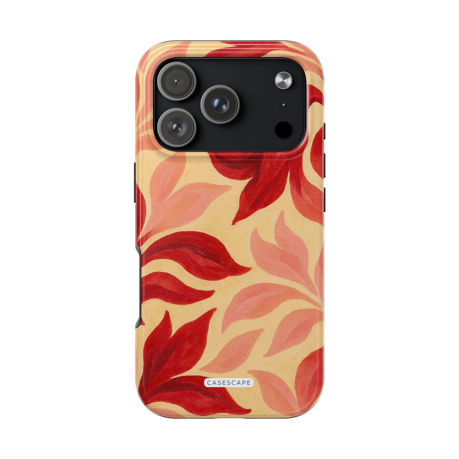 Swirling Crimson Bloom