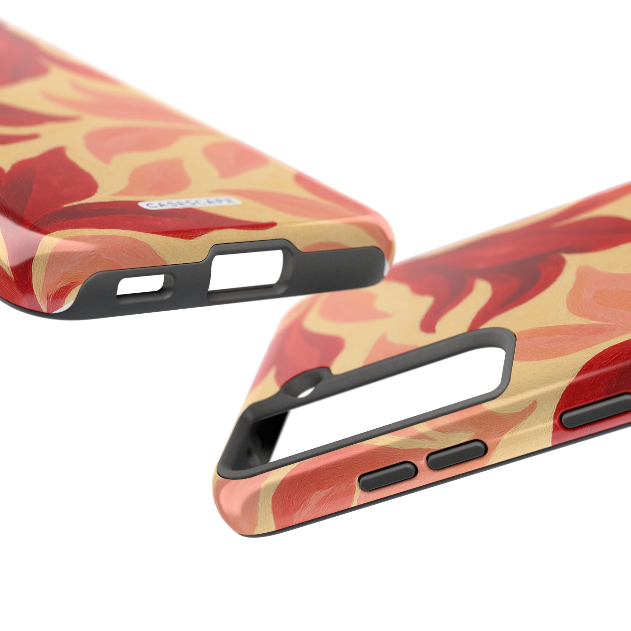 Swirling Crimson Bloom