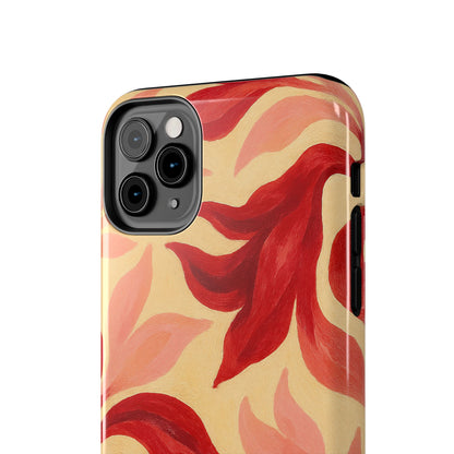 Swirling Crimson Bloom