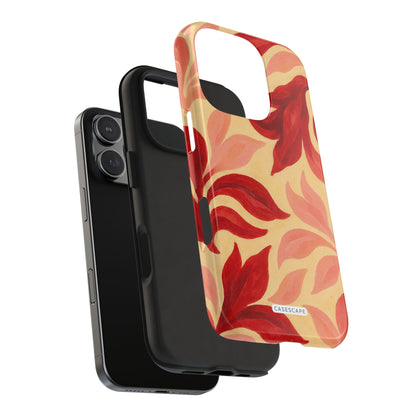 Swirling Crimson Bloom