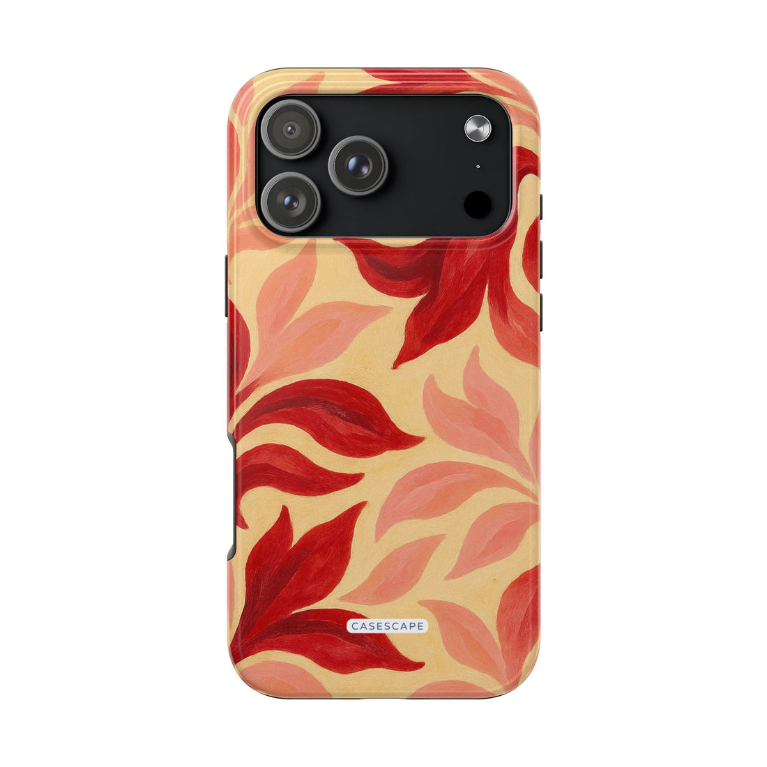 Swirling Crimson Bloom