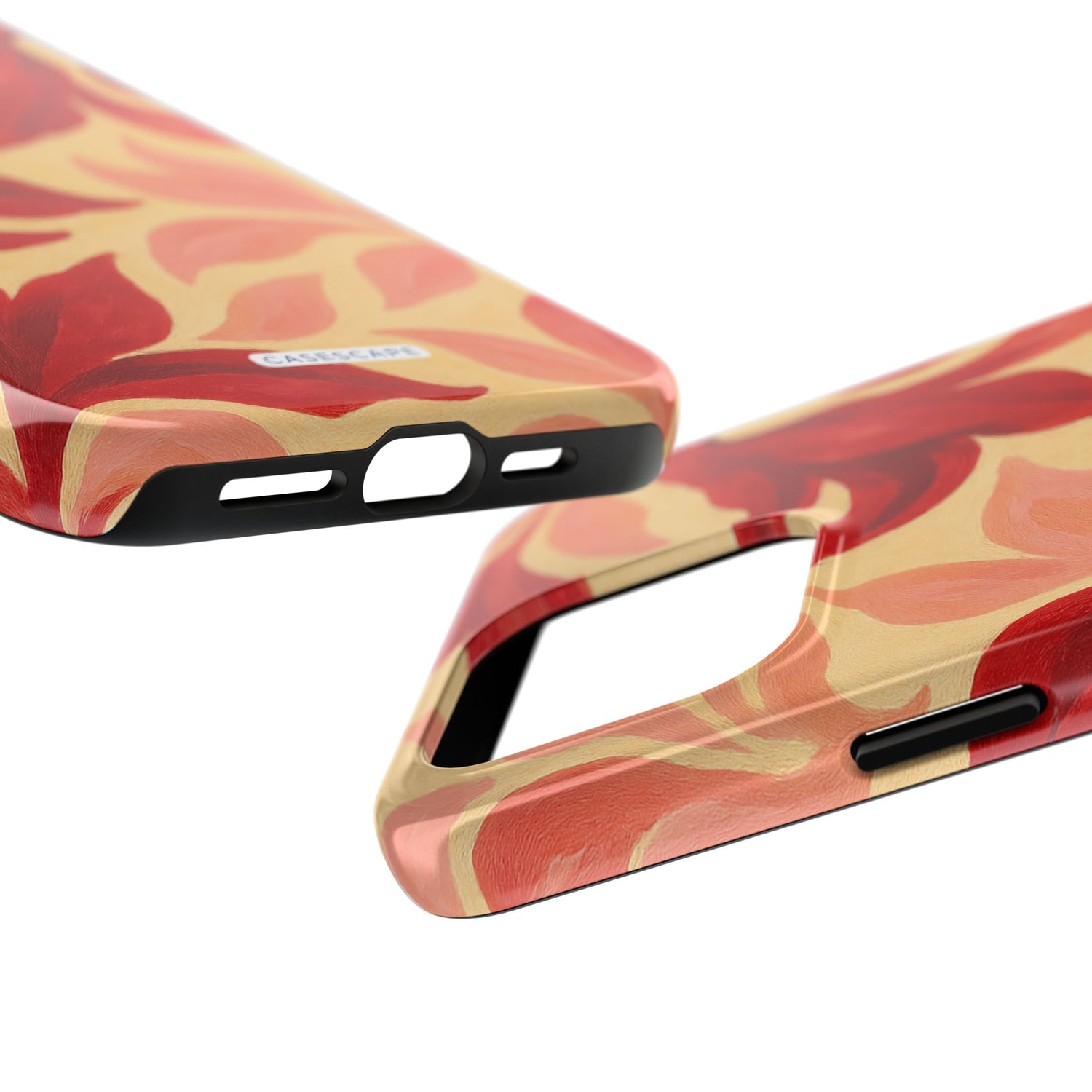 Swirling Crimson Bloom