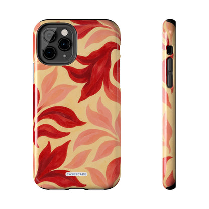 Swirling Crimson Bloom