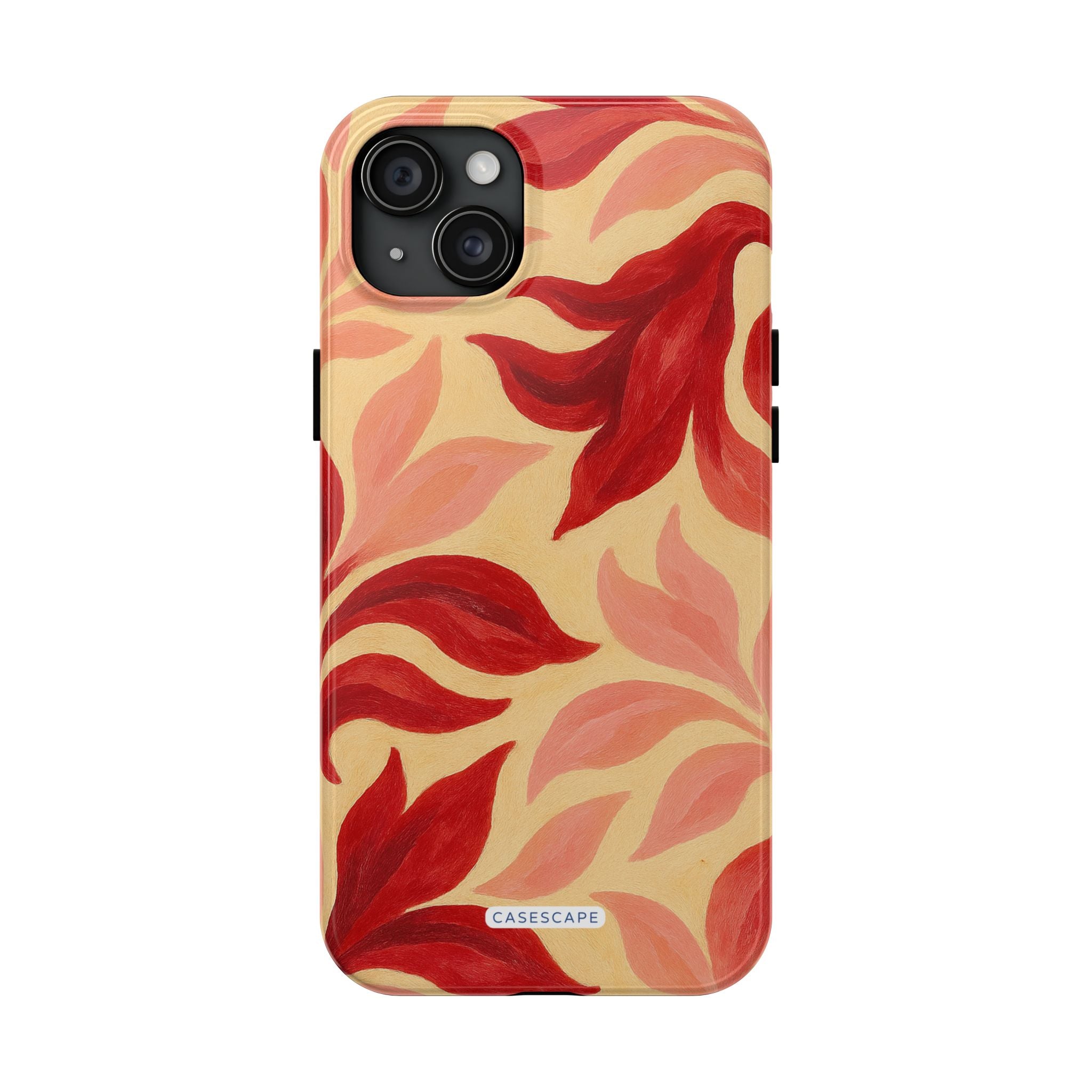 Swirling Crimson Bloom