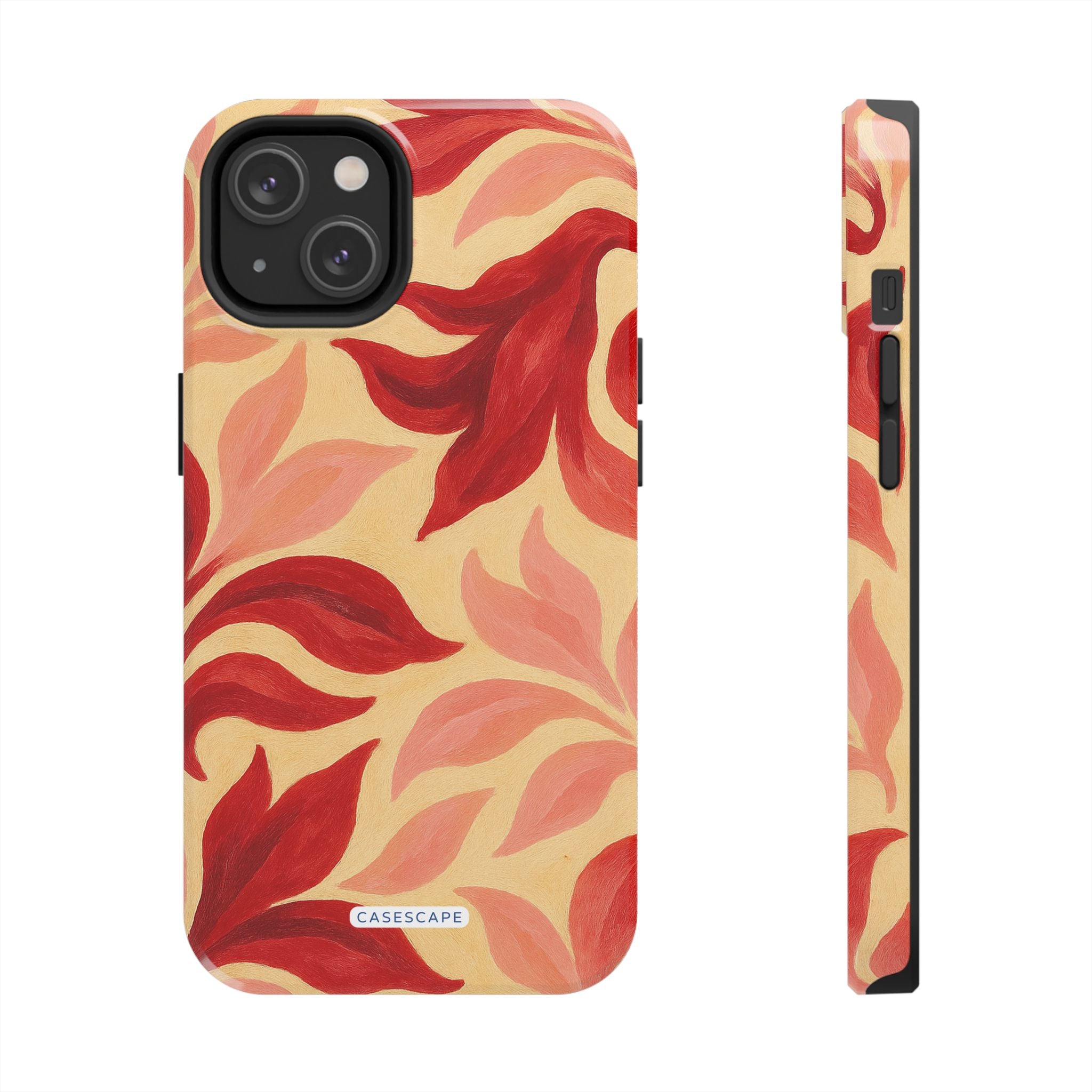 Swirling Crimson Bloom