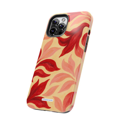 Swirling Crimson Bloom