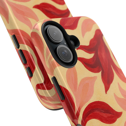 Swirling Crimson Bloom