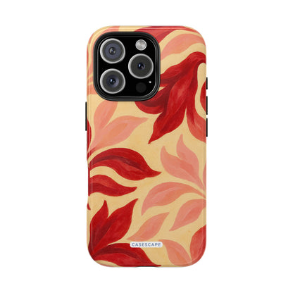 Swirling Crimson Bloom