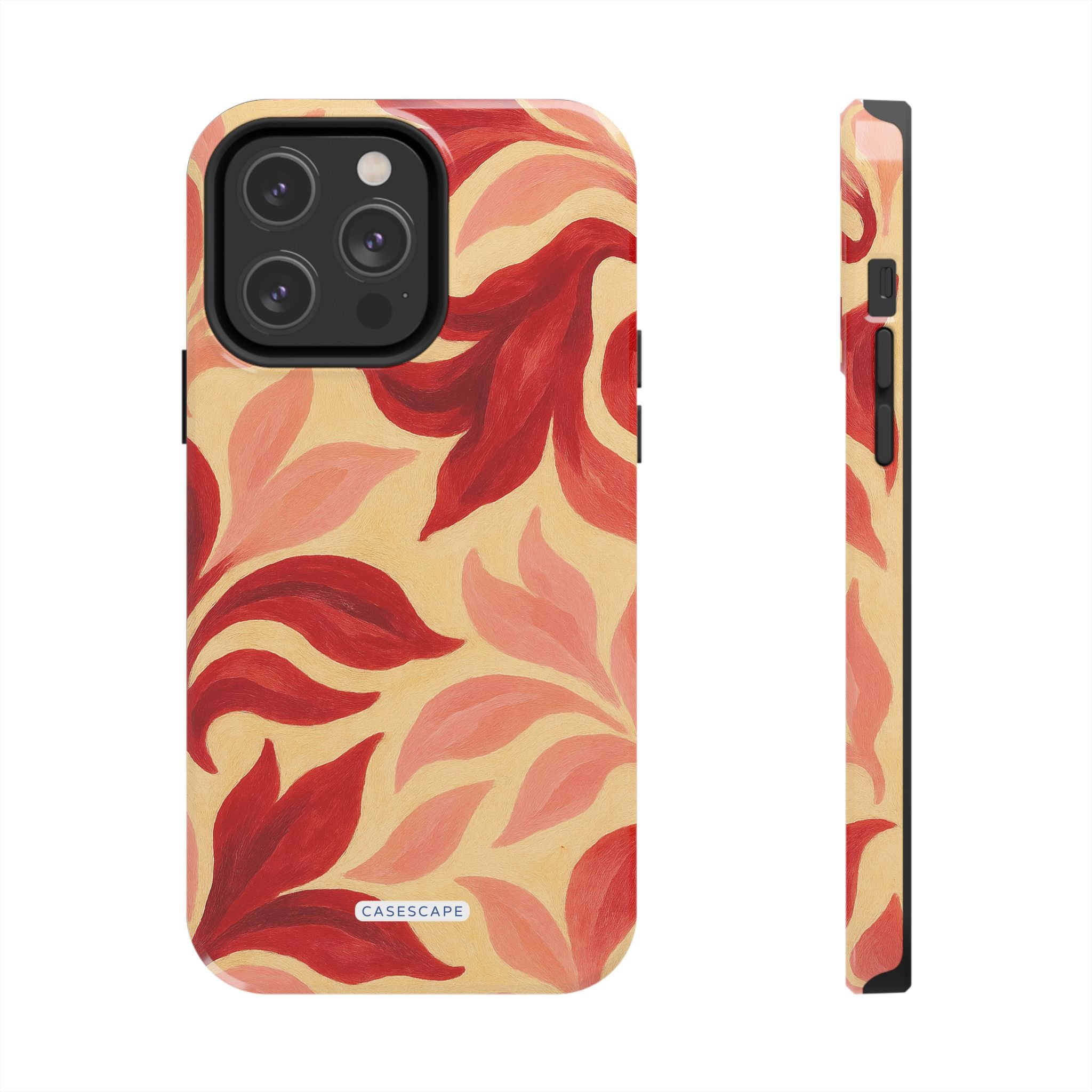 Swirling Crimson Bloom