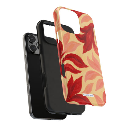 Swirling Crimson Bloom