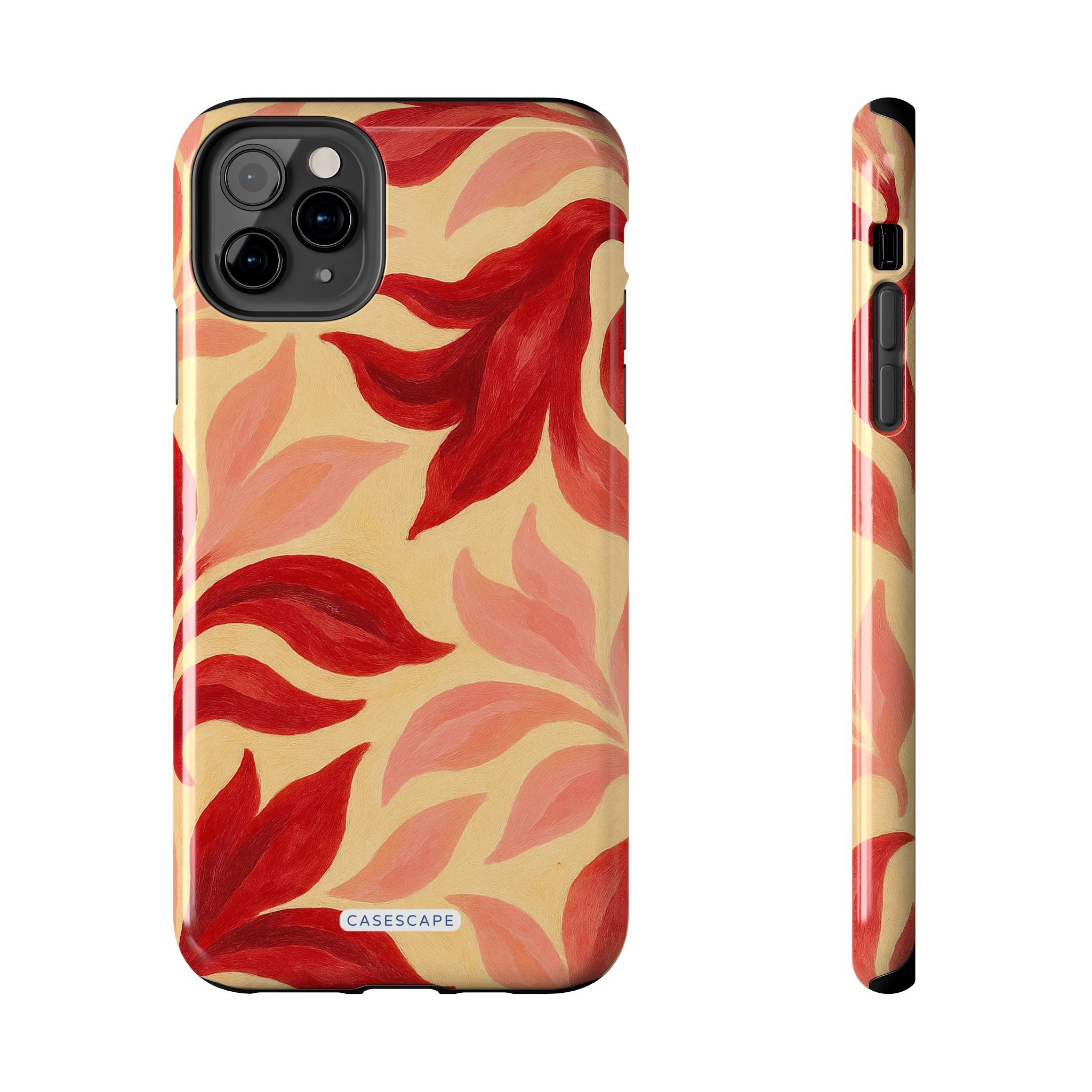 Swirling Crimson Bloom