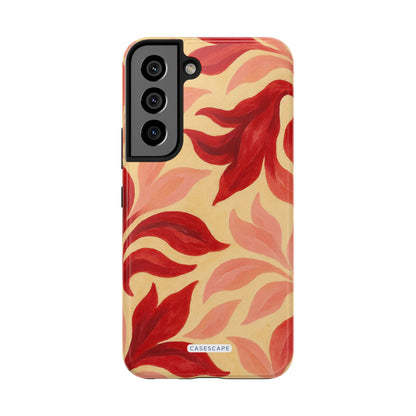 Swirling Crimson Bloom